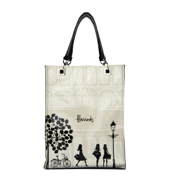 Harrods Knightsbridge Storefront  Medium Shopper Bag