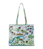 London Map Shoulder Shopper Bag