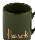Harrods Green Logo Espresso Cup Only