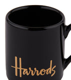 Harrods Black Logo Espresso Cup Only