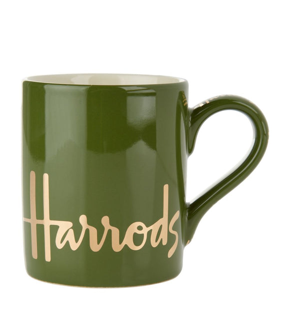 Harrods Green Logo Mug