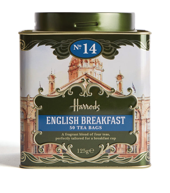 Harrods Heritage English Breakfast Tea (50 Tea Bags)