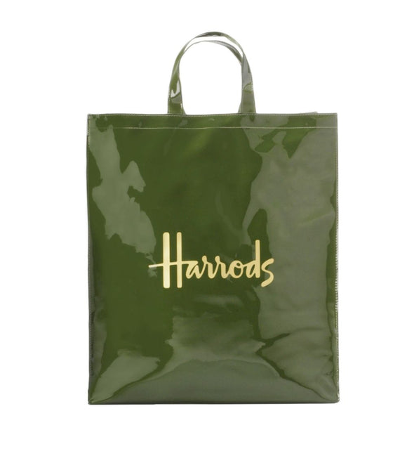 Large Logo Shopper Bag Green