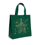 Small Green Star Shopper Bag