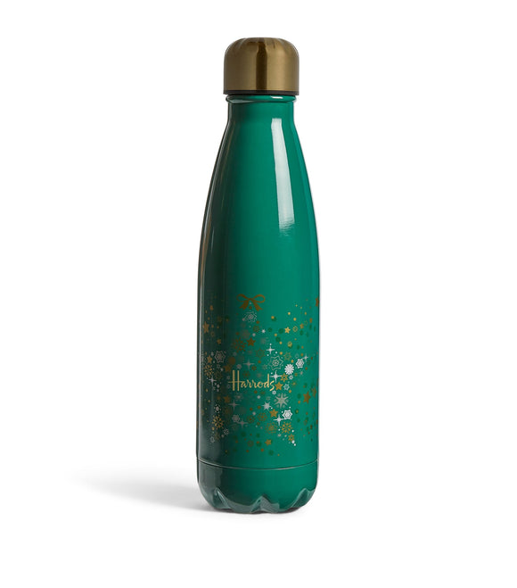 Harrods Green Star Travel Water Bottle