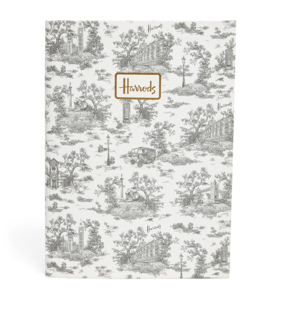 Harrods A5 Woodland Toile Notebook – Belgravia