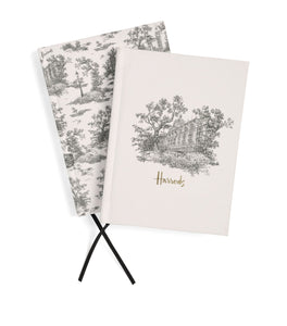 Harrods Toile Woodland A6 Set of 2 Notebooks