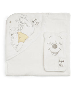 Harrods Winnie the Pooh Hooded Towel Set