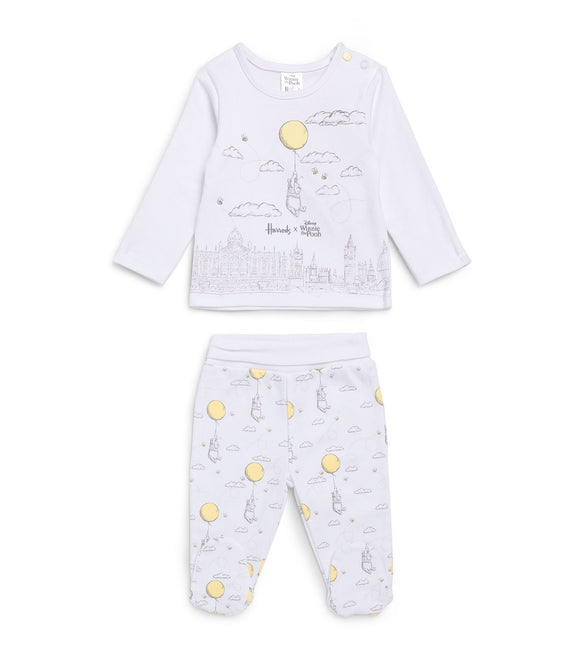 Harrods Winnie the Pooh Pyjama Set (0-18 Months)