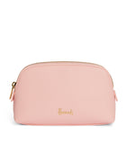 Harrods Oxford Pink Half Moon Cosmetic Bag