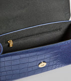 Harrods Brent Blue Grab Cross Body Bag