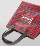 Small Red Southbank Royal Stewart Shopper Bag