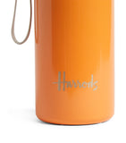 Harrods Stainless Steel Orange Sport Bottle