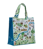 Small London Map Shopper Bag