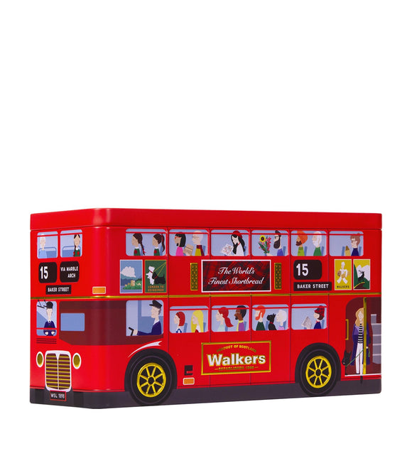 Walkers London Bus Shortbread Tin (250g)
