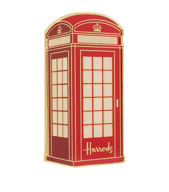 Harrods Telephone Box Metal Magnet