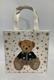 Christmas Bear Small Shopper Bag