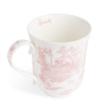 Harrods Pink Toile Mug