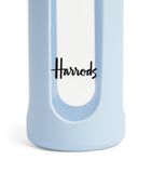 Harrods Silicone and Glass Water Bottle 600ml