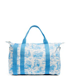 Harrods Toile Blue Large Foldaway Bag