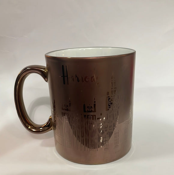 Harrods Metallic Skyline Copper Mug