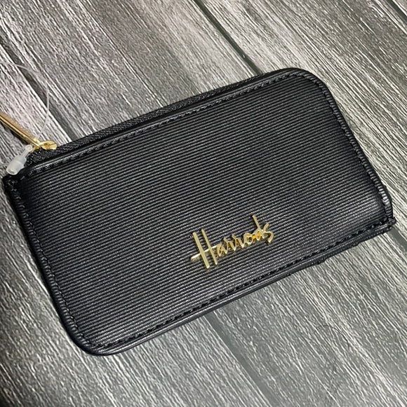 Harrods Hackney Black Cardholder