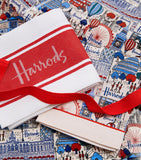 Harrods Pretty City Tea Towel and Apron Set