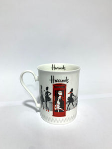 Harrods New Lady Bute Silhouette Mug